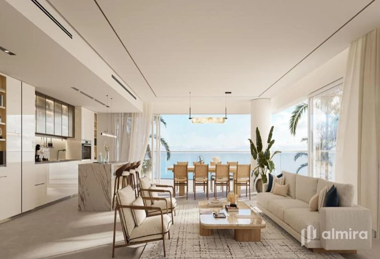 Waterfront Living | Corner | 3BR+Maids | Sea View